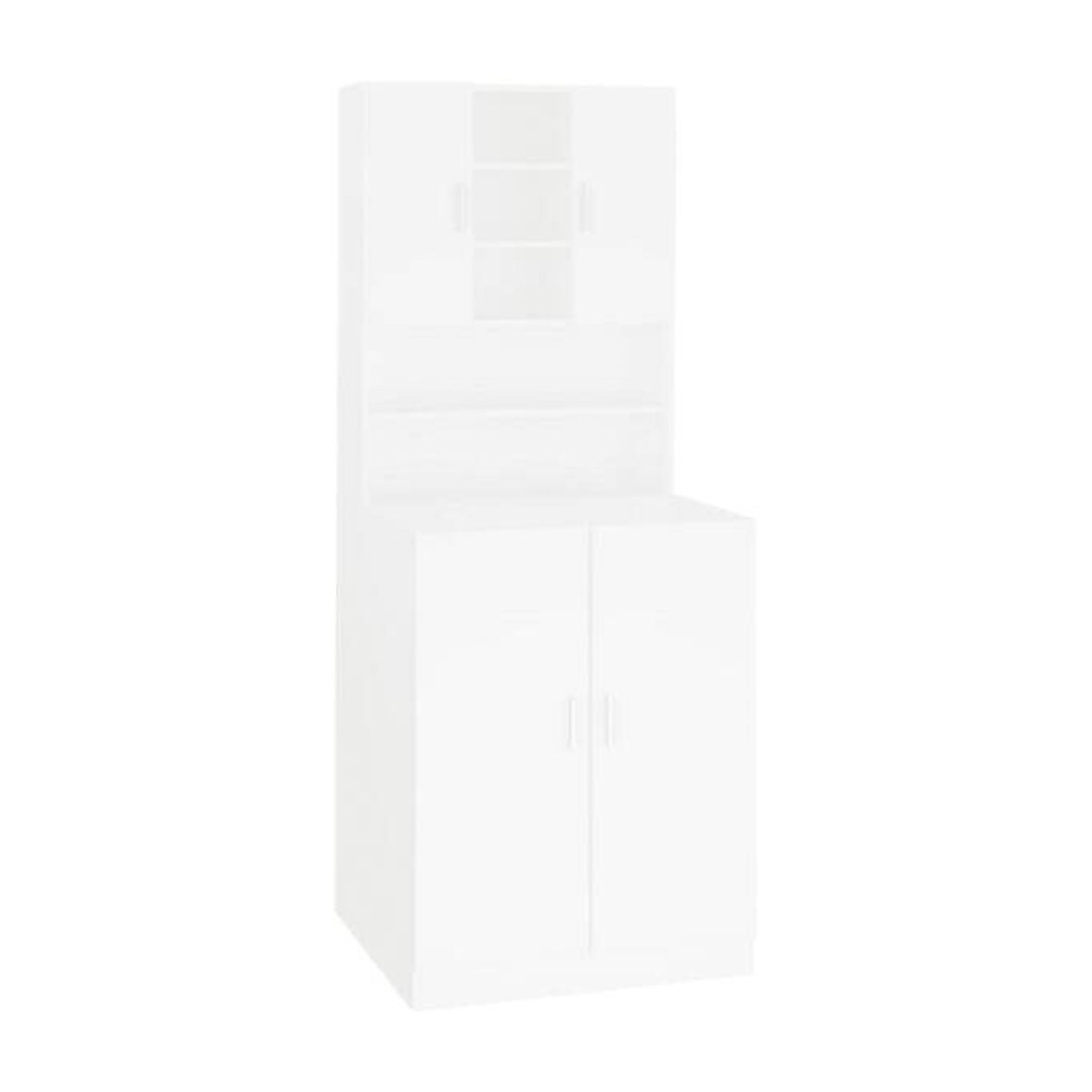 vidaXL Waschmaschinenschrank
weiß B/H/T: ca. 71×181,5×71,5 cm