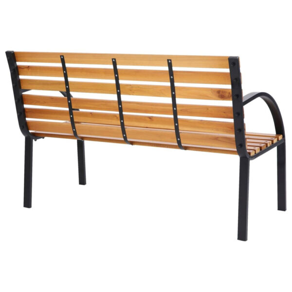 AXI Outdoor Living Gartenbank Otis braun Metall B/H/L: ca. 60x83x122 cm