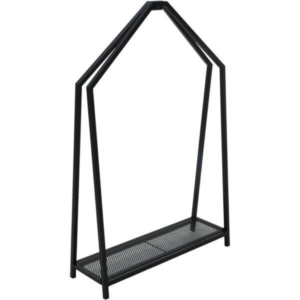 POCO Kaminholzständer schwarz B/T/L: ca. 78,5x24x117,5 cm
