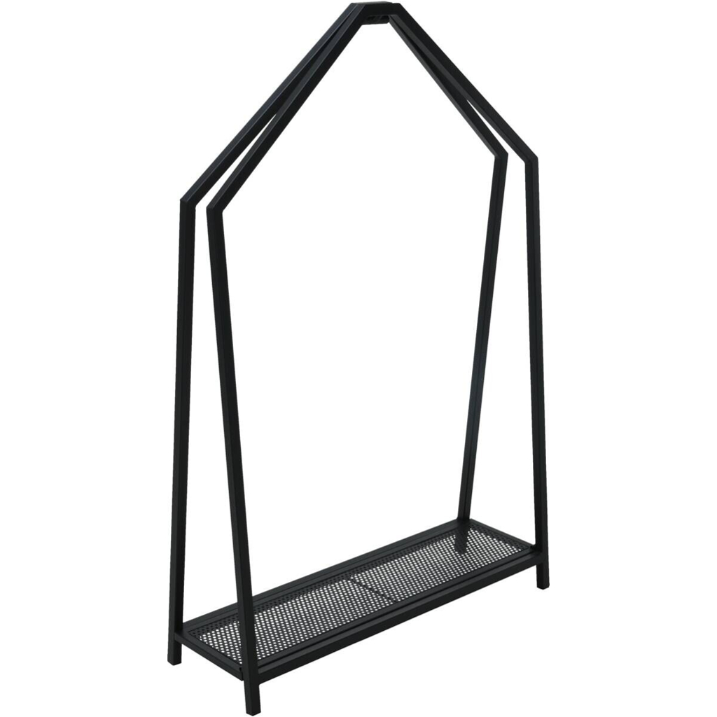 POCO Kaminholzständer schwarz B/T/L: ca. 78,5x24x117,5 cm