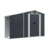 VidaXL Gerätehaus anthrazit B/H/T: ca. 277x179x93 cm VidaXL Gerätehaus anthrazit B/H/T: ca. 277x179x93 cm