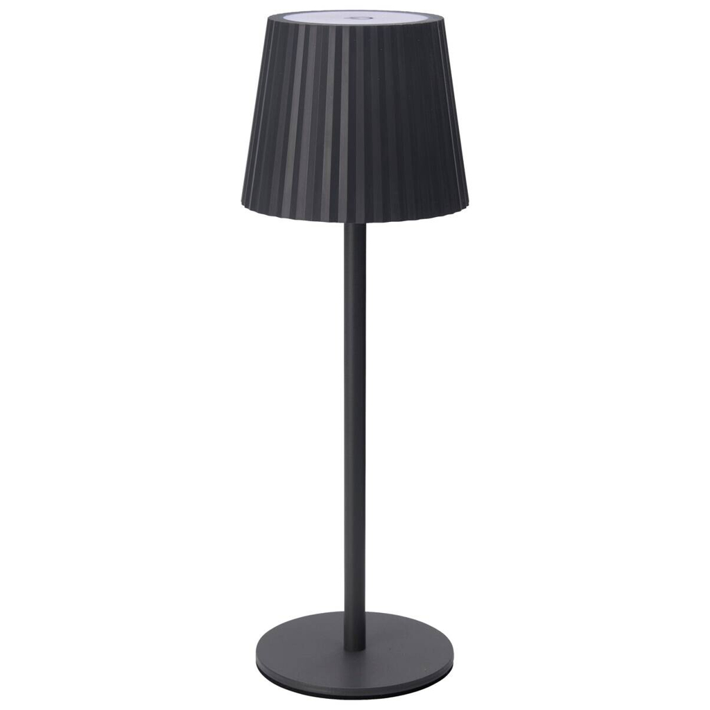 Tischlampe
grau Kunststoff B/H/L: ca. 9,3×9,3×28 cm