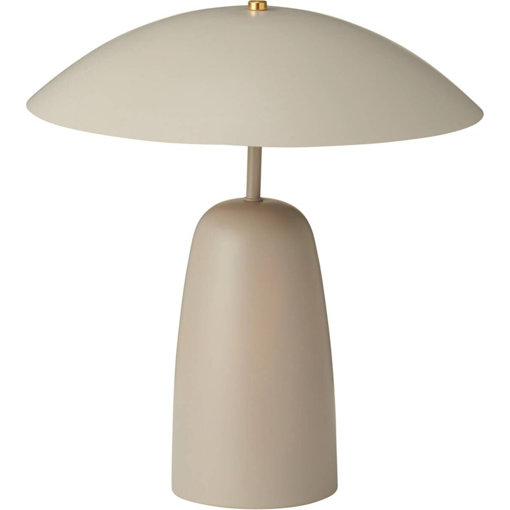 Tischleuchte
taupe Eisen H/D: ca. 39×31 cm E14 1 Brennstellen