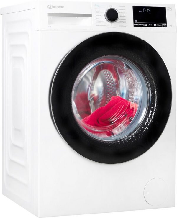 BAUKNECHT Waschmaschine B WM 9A9 BS, 9 kg, 1400 U/min, Adaptive Wash – Intelligente Anpassung für perfekte Waschergebnisse BAUKNECHT Waschmaschine B WM 9A9 BS, 9 kg, 1400 U/min, Adaptive Wash – Intelligente Anpassung für perfekte Waschergebnisse