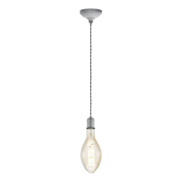 Eglo Pendelleuchte Yorth
silber B/H/L: ca. 13x200x13 cm E27 1 Brennstellen