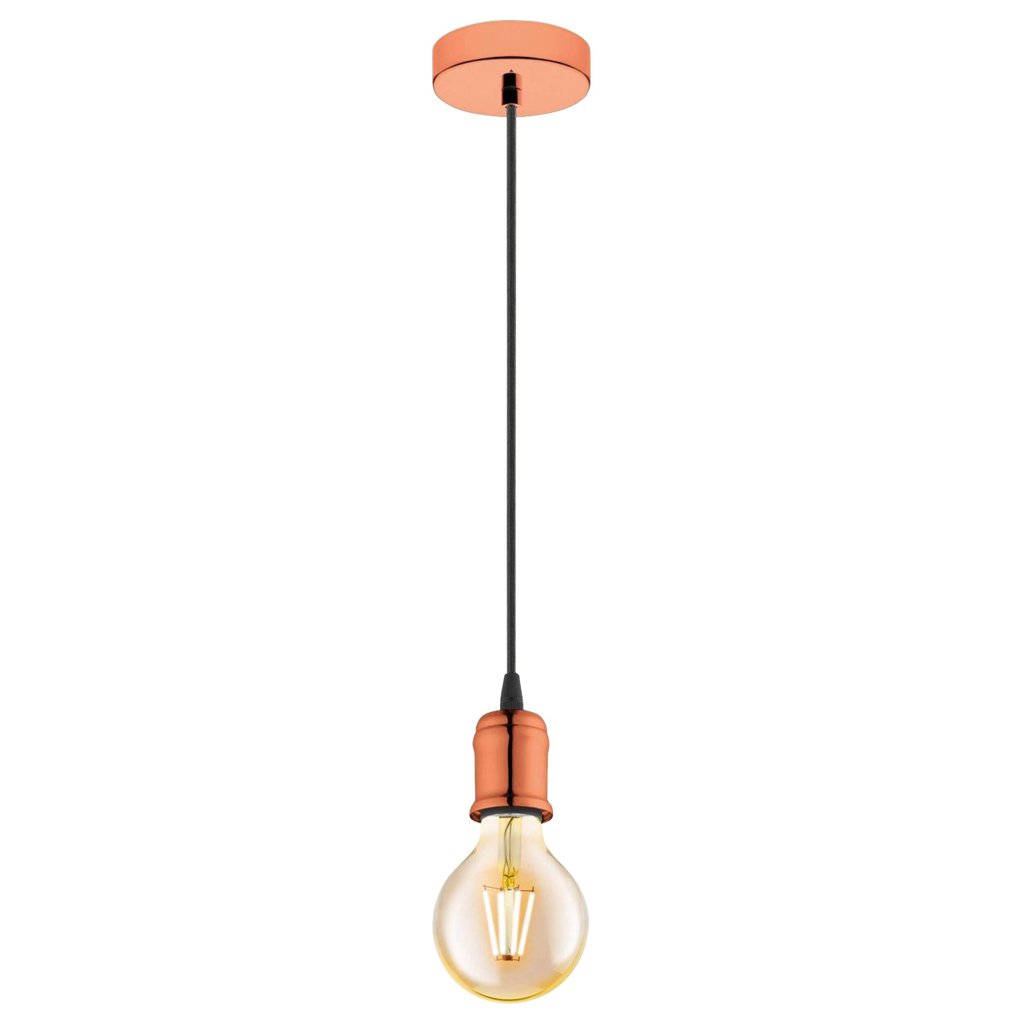 Eglo Pendelleuchte Yorth
Kupfer Metall B/H/L: ca. 10x200x10 cm E27 1 Brennstellen