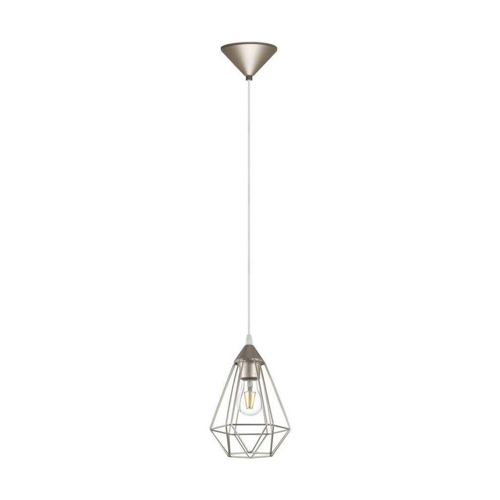 Eglo Pendelleuchte
Chrom Kunststoff Metall B/H/L: ca. 17,5x110x17,5 cm E27 1 Brennstellen