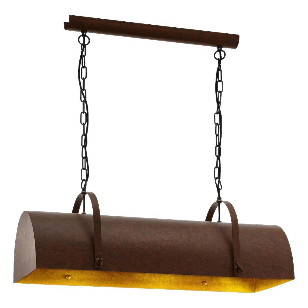 Eglo Pendelleuchte Deerhurst
braun Metall B/H/L: ca. 28x110x105 cm E27 3 Brennstellen