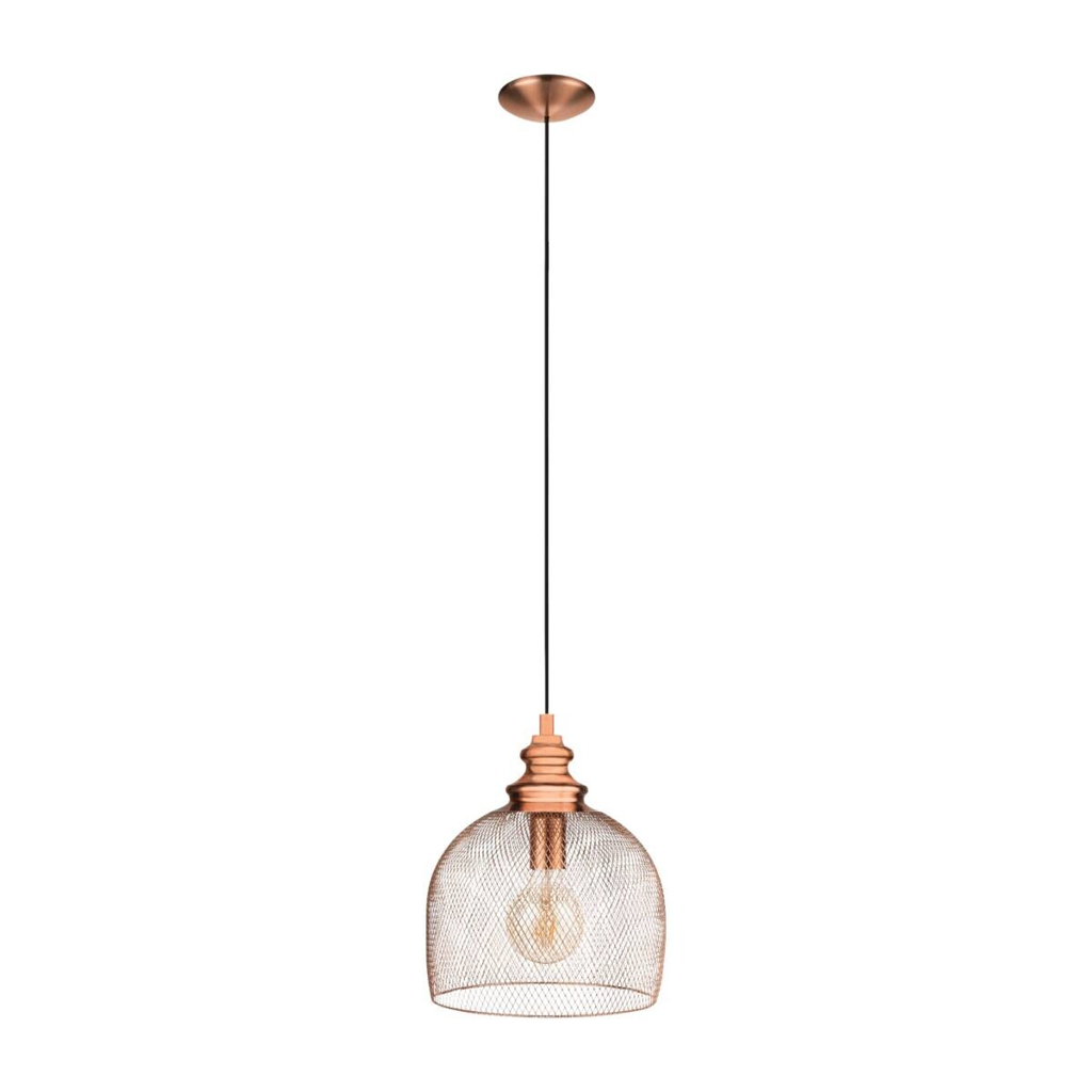 Eglo Pendelleuchte Straiton
Kupfer Metall B/H/L: ca. 28x110x28 cm E27 1 Brennstellen