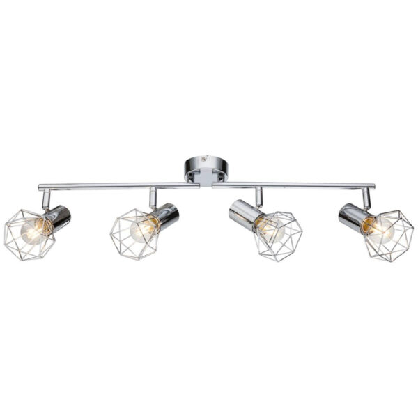 POCO Spotbalken B/H/L: ca. 9,3x15x60 cm E14 4 Brennstellen POCO Spotbalken B/H/L: ca. 9,3x15x60 cm E14 4 Brennstellen