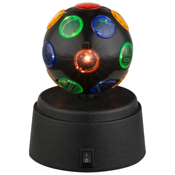 9007371340460 GLOBO Tischleuchte DISCO 28017
schwarz multicolor Kunststoff H/D: ca. 12x9 cm