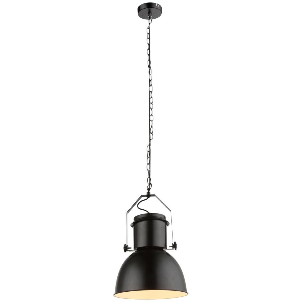 GLOBO Pendelleuchte
schwarz Metall H/D: ca. 120×26,5 cm E27 1 Brennstellen