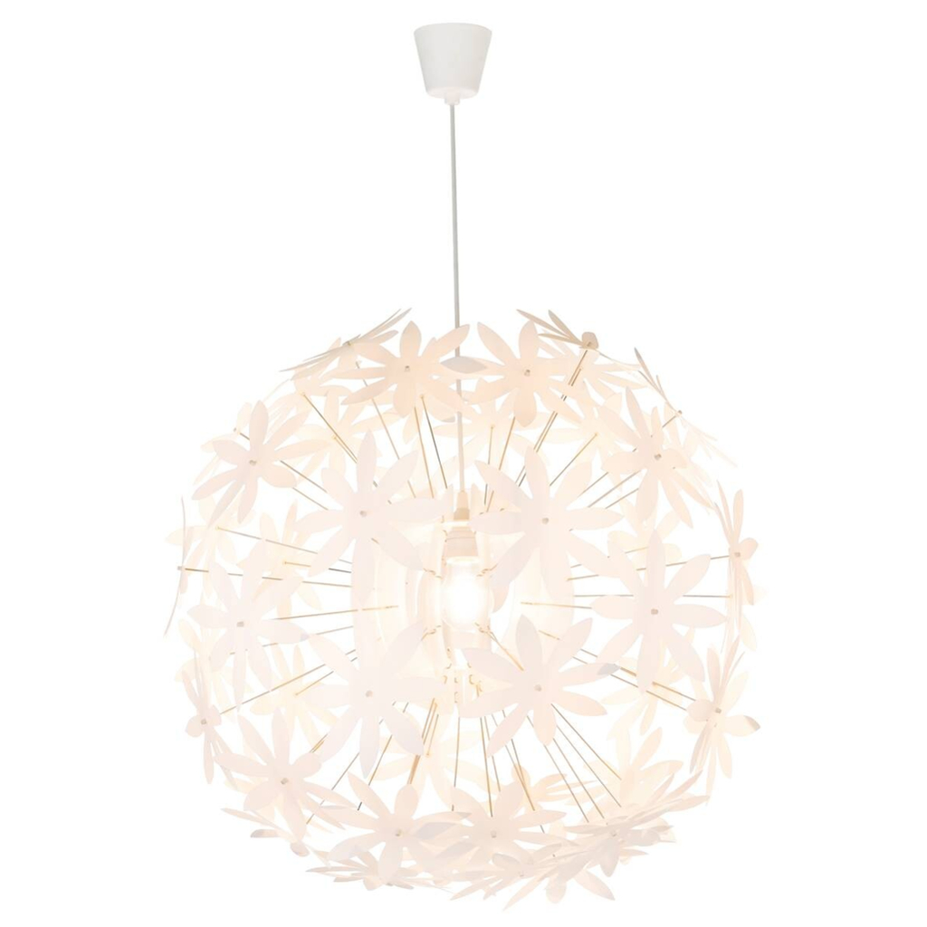GLOBO Pendelleuchte 15024
weiß Kunststoff H/D: ca. 150×60 cm E27 1 Brennstellen