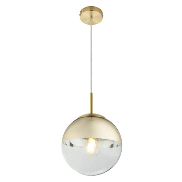 9007371377459 GLOBO Pendelleuchte
gold Metall H/D: ca. 120x20 cm E27 1 Brennstellen