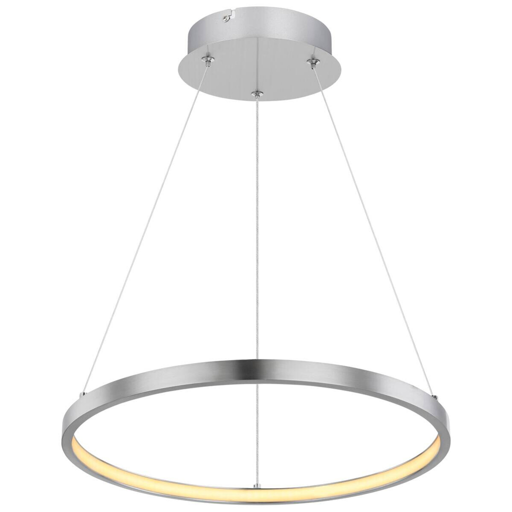GLOBO LED-Pendelleuchte RALPH 67192-19
nickel Metall Kunststoff H/D: ca. 120×38,5 cm 1 Brennstellen