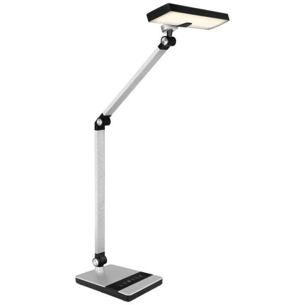 9007371422135 GLOBO LED-Schreibtischleuchte Dally 58427S
silber schwarz Alu Kunststoff H: ca. 82 cm