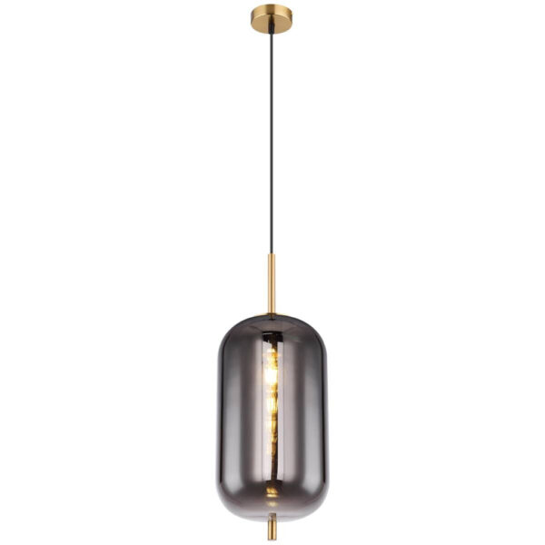 9007371425037 GLOBO Pendelleuchte
messing Glas Metall H/D: ca. 120x22 cm 1 Brennstellen