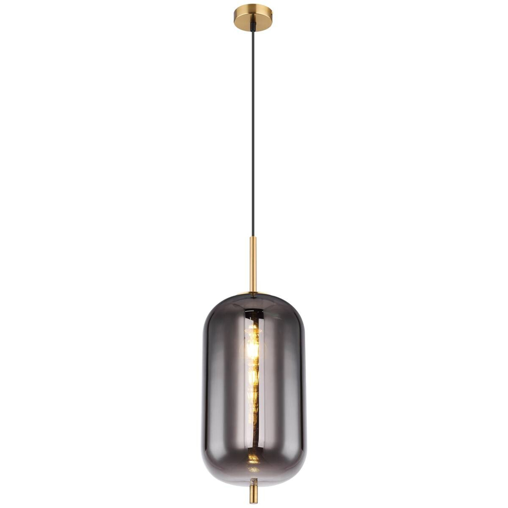 GLOBO Pendelleuchte
messing Glas Metall H/D: ca. 120×22 cm 1 Brennstellen