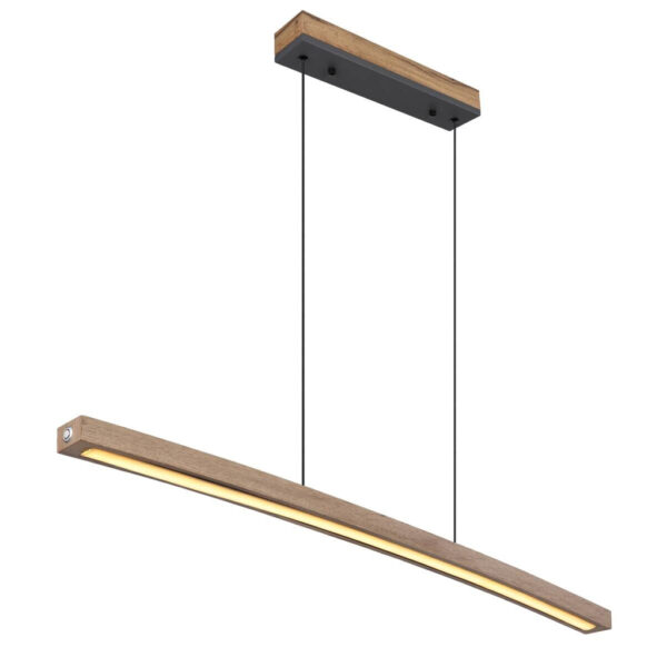 GLOBO LED-Pendelleuchte
Opal Graphit Kunststoff Metall B/H/T: ca. 7x120x100 cm