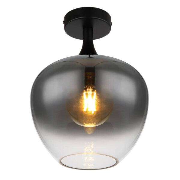 9007371444380 GLOBO Pendelleuchte
schwarz Metall H/D: ca. 31,5x24 cm E27 1 Brennstellen