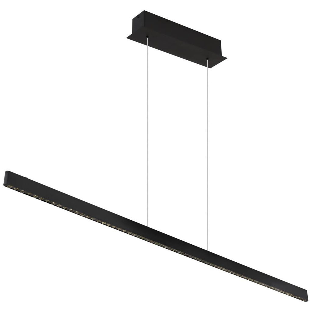 GLOBO Pendelleuchte
mattschwarz Aluminium Metall B/H/T: ca. 9x120x120 cm 1 Brennstellen