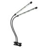 GLOBO LED-Klemmstrahler mattschwarz transparent Metall Kunststoff B/H/T: ca. 45x47x41 cm 1 Brennstellen
