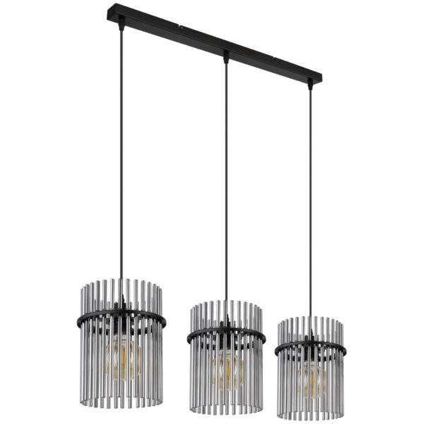 9007371448180 Pendelleuchte
B/H/L: ca. 20x140x110 cm E27 3 Brennstellen