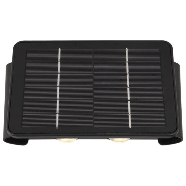 Solarleuchte
klar schwarz Kunststoff H/D: ca. 10,8x15,34 cm