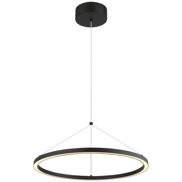 GLOBO LED-Pendelleuchte GRENVIX 67188H
mattschwarz Opal Metall Kunststoff H/D: ca. 120x50 cm 1 Brennstellen