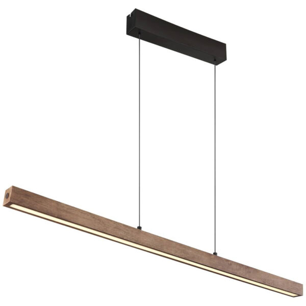 9007371455683 GLOBO LED-Pendelleuchte
dunkelbraun mattschwarz Metall Kunststoff Holz B/H/T: ca. 4,5x150x115 cm