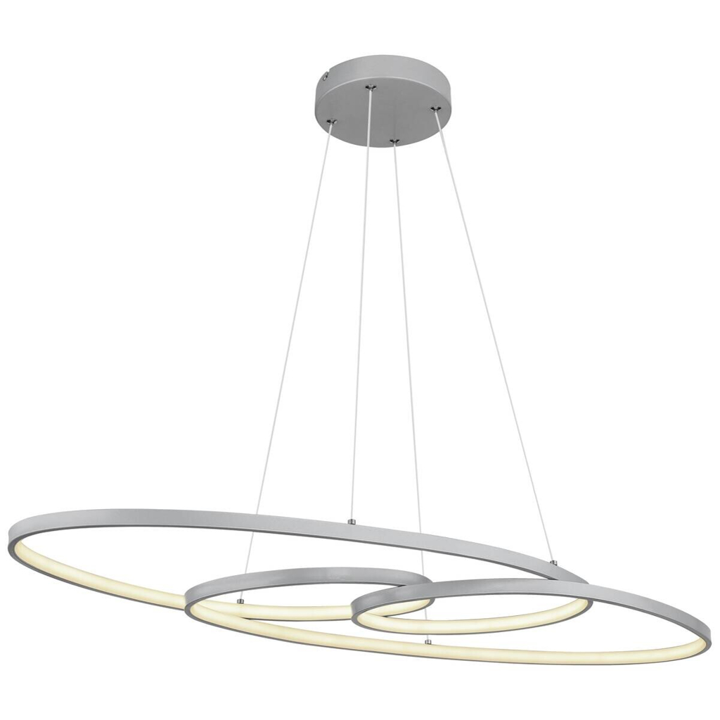 GLOBO LED-Pendelleuchte
Chrom silber Aluminium Metall B/H/T: ca. 36x120x100 cm 1 Brennstellen