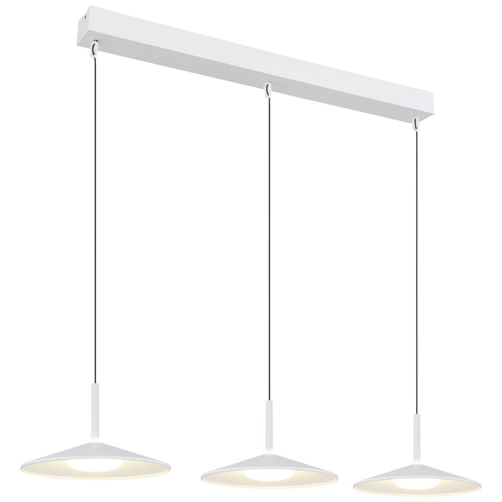 GLOBO LED-Hängeleuchte
Opal transparent weiß PVC Acryl Metall B/H/L: ca. 25x180x95 cm 1 Brennstellen