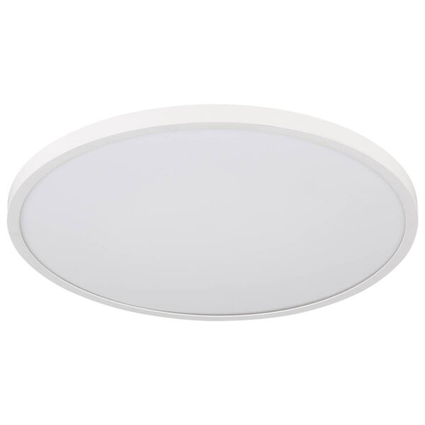 GLOBO Deckenleuchte Opal weiß Kunststoff H/D: ca. 3,5x30 cm 1 Brennstellen