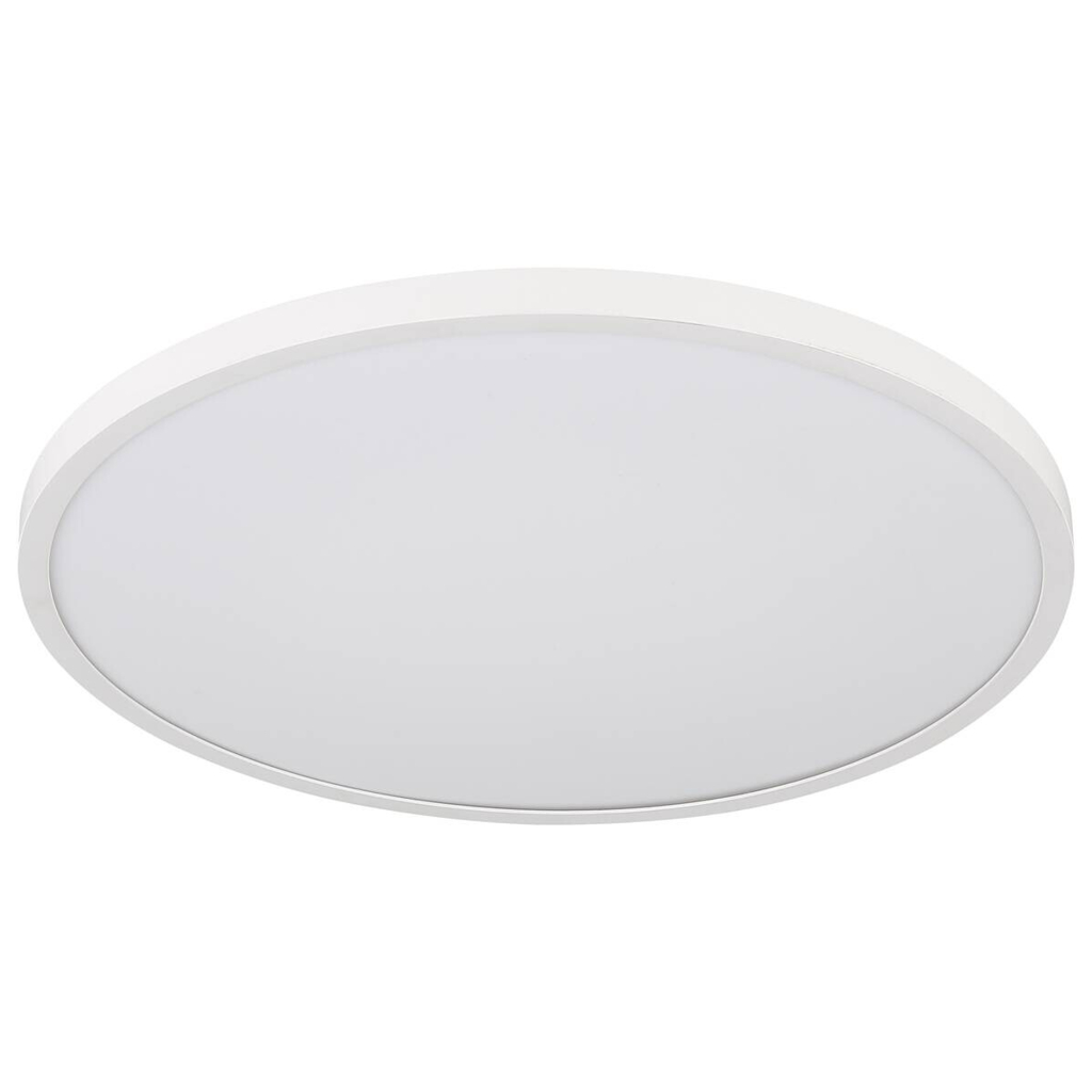 GLOBO Deckenleuchte Opal weiß Kunststoff H/D: ca. 3,5x30 cm 1 Brennstellen