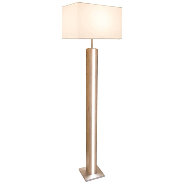 9007371484553 GLOBO Stehlampe Forest
beige natur Metall Textil MDF B/H/L: ca. 40x150x27 cm 2 Brennstellen