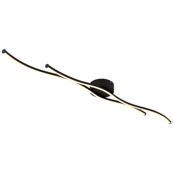 GLOBO LED-Deckenleuchte schwarz Metall Aluminium B/H/T: ca. 13x5,6x110,4 cm 1 Brennstellen GLOBO LED-Deckenleuchte schwarz Metall Aluminium B/H/T: ca. 13x5,6x110,4 cm 1 Brennstellen