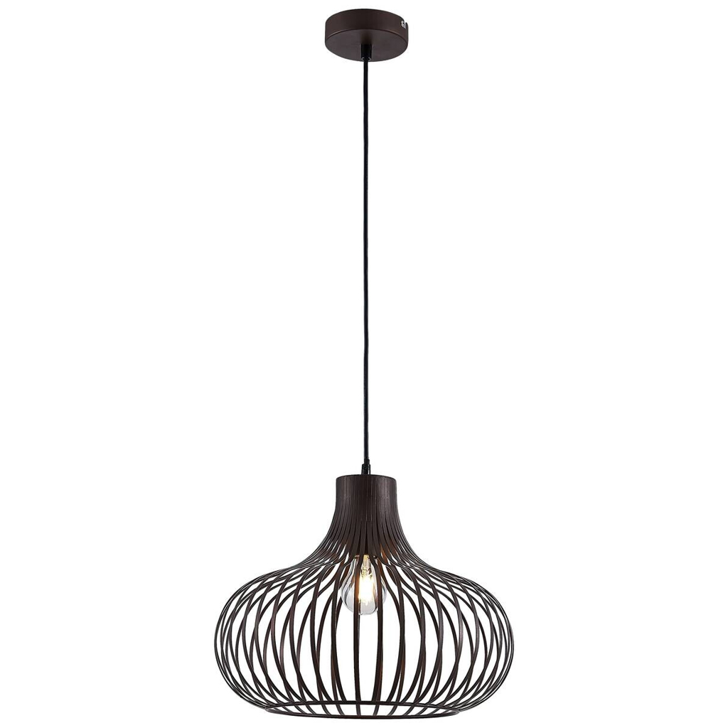 GLOBO Pendelleuchte MATEO 33370111X
rost Metall H/D: ca. 150×40 cm E27 1 Brennstellen