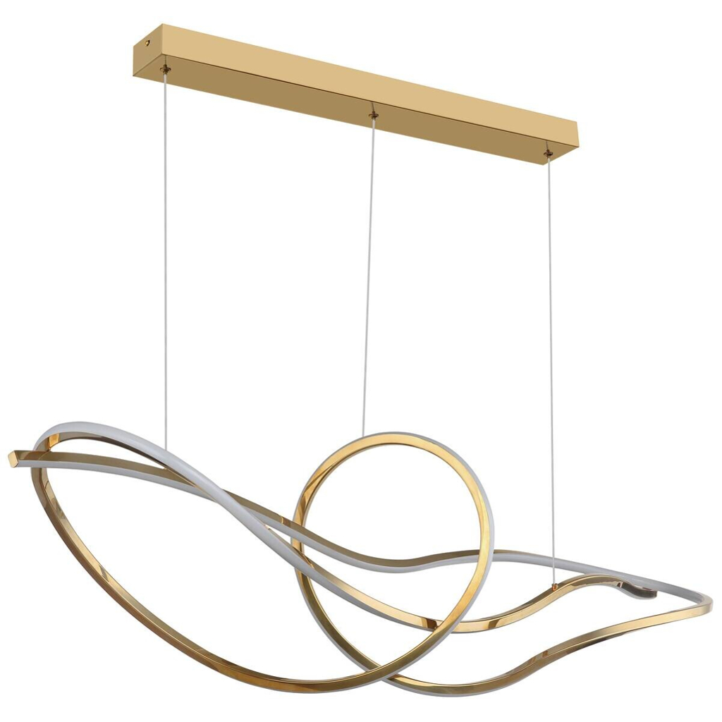 GLOBO Pendelleuchte
Craft Gold Opal Edelstahl Metall B/H: ca. 110×120 cm 1 Brennstellen