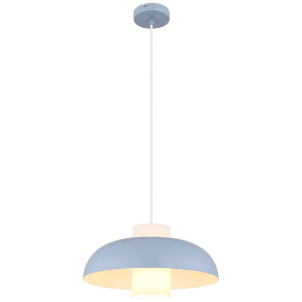9007371518166 GLOBO Pendelleuchte Lowe
blau Metall H/D: ca. 120x38 cm E27 1 Brennstellen