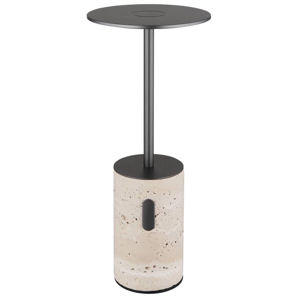 GLOBO Tischleuchte
Opal Graphit grau Aluminium Stein H/D: ca. 27,6×12 cm 1 Brennstellen