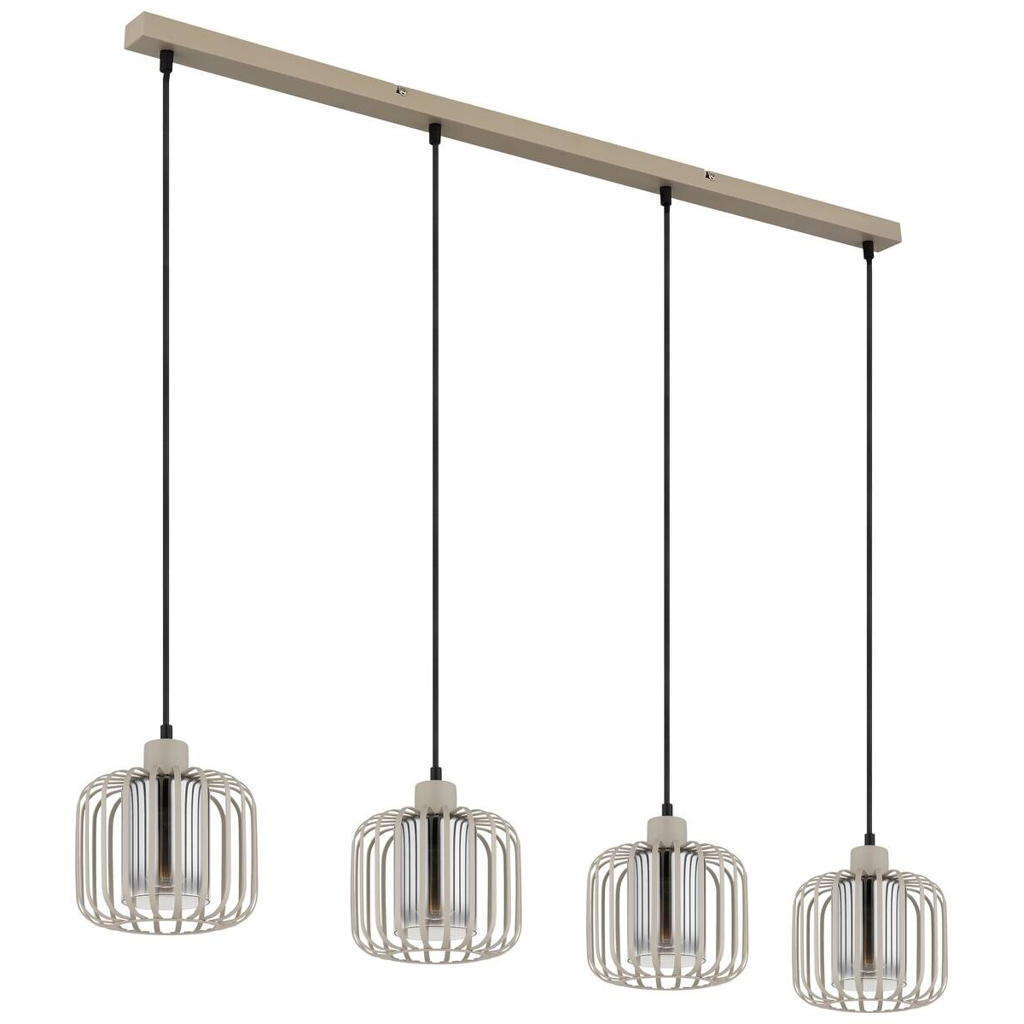 GLOBO Pendelleuchte
Metall B/H/T/L: ca. 18x120x108x108 cm E27 4 Brennstellen