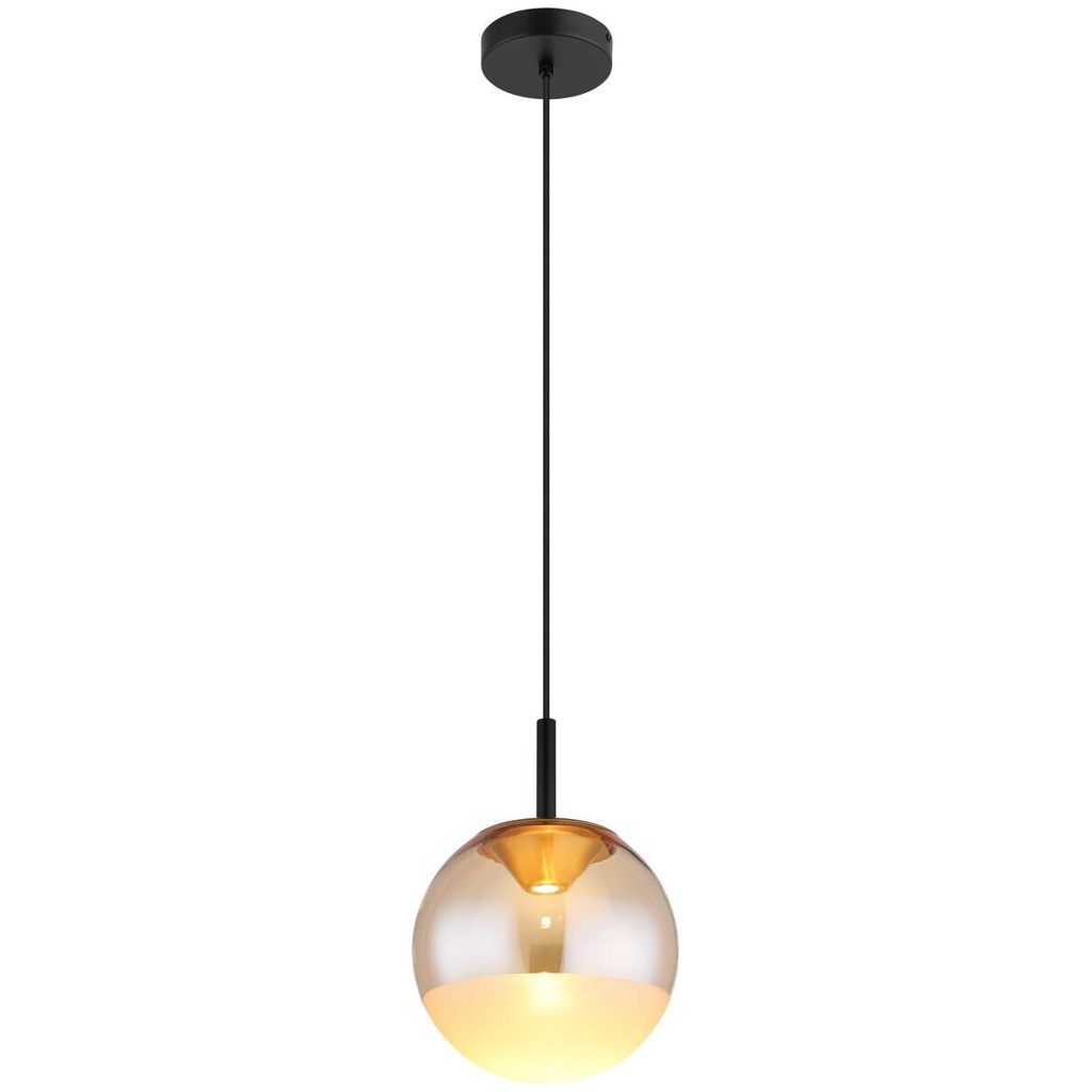 GLOBO LED-Hängeleuchte
schwarz messing Metall Aluminium H/D: ca. 130×25 cm 1 Brennstellen