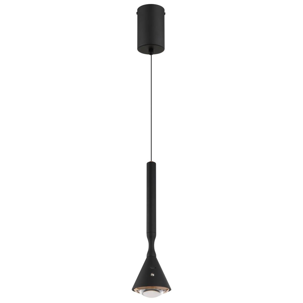 GLOBO Hängeleuchte
schwarz Opal Kunststoff Metall H/D: ca. 210×9,9 cm 1 Brennstellen