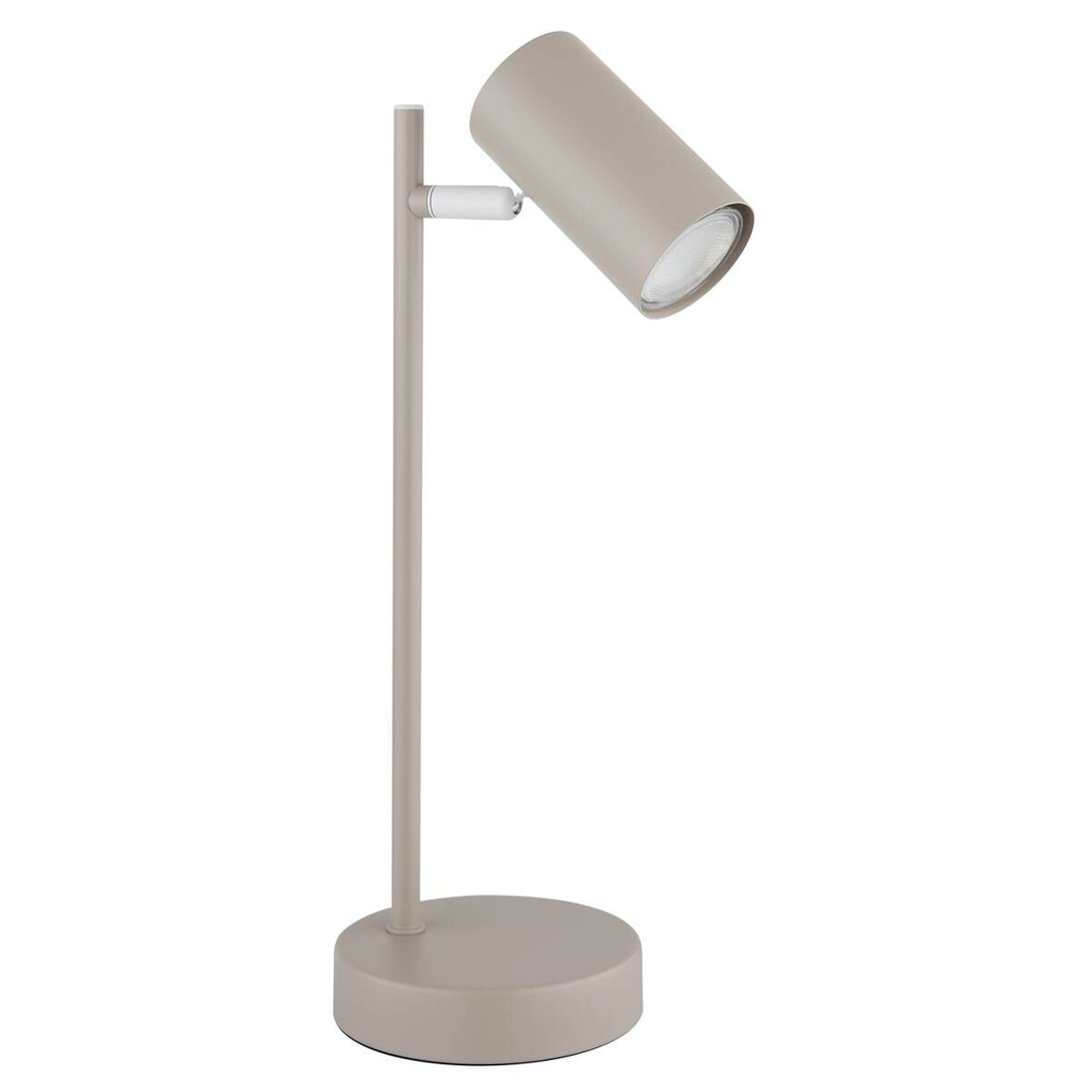 GLOBO Tischleuchte
sand weiß Metall B/H: ca. 13,2×35 cm GU10 1 Brennstellen