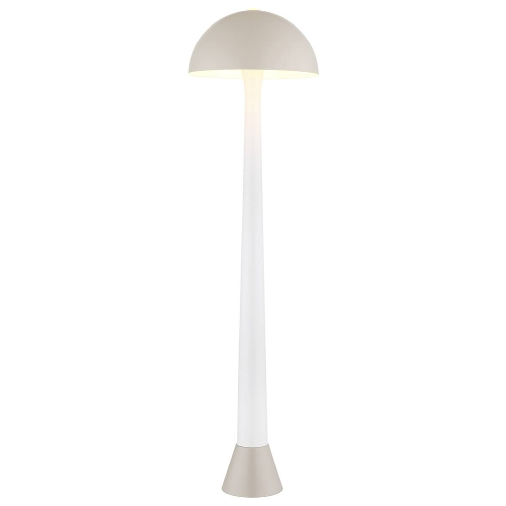 GLOBO Stehlampe
sand weiß Metall H/D: ca. 150×40 cm E27 1 Brennstellen