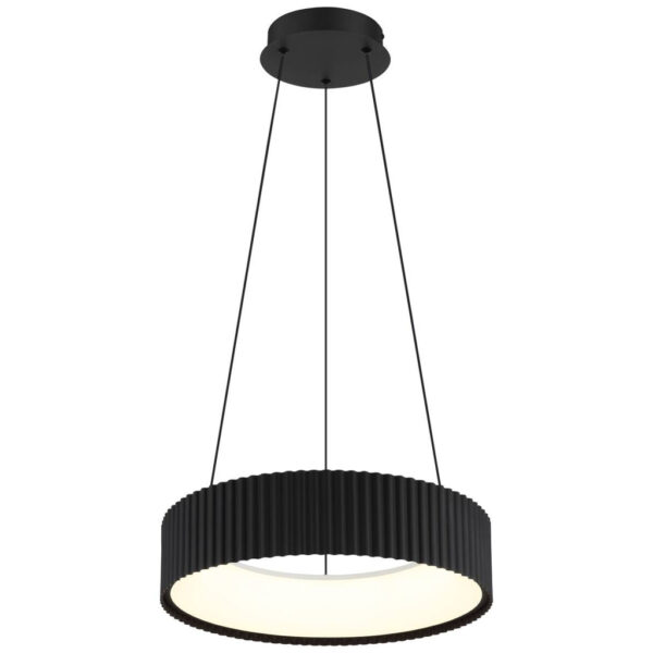 GLOBO LED-Hängeleuchte Opal PVC Metall Acryl H/D: ca. 120x46 cm 1 Brennstellen – verschiedene Farben