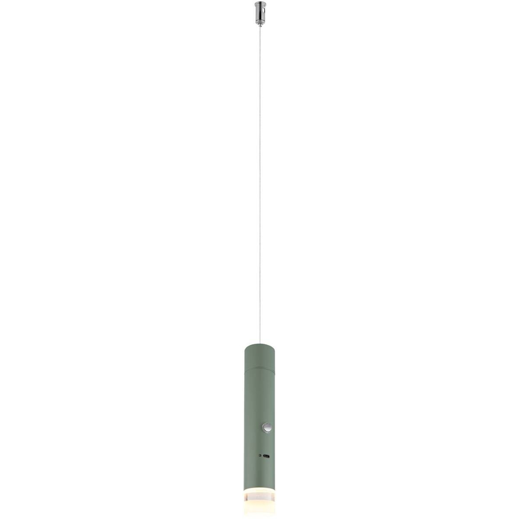 GLOBO LED-Hängeleuchte
klar grün Acryl Metall H/D: ca. 120×3,8 cm 1 Brennstellen