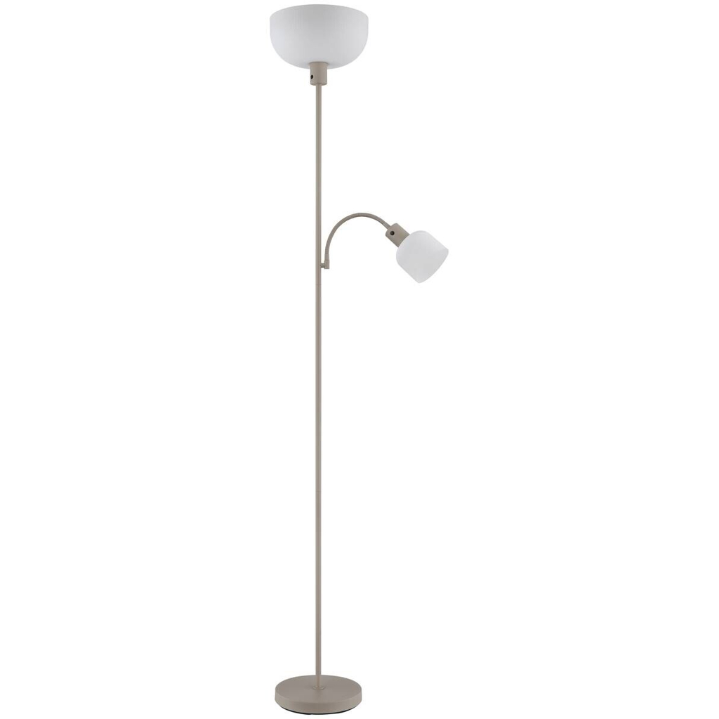 GLOBO Stehlampe
sand Metall Kunststoff B/H/L: ca. 14,5×67,5×33 cm 2 Brennstellen