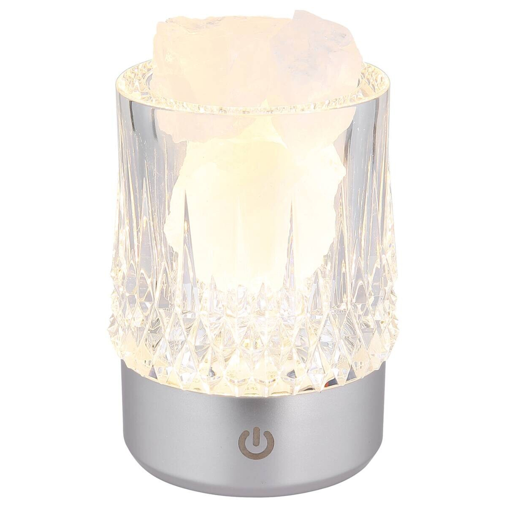 GLOBO LED-Tischleuchte
transparent silber Kunststoff H/D: ca. 10,5×7,8 cm 1 Brennstellen