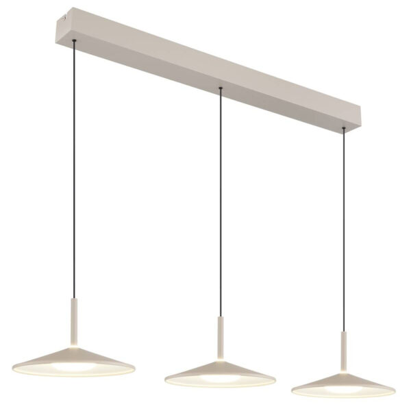 GLOBO LED-Pendelleuchte
sand Metall B/H/T: ca. 25x180x95 cm 1 Brennstellen